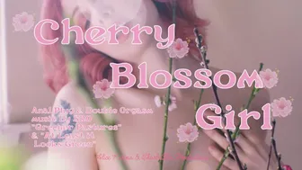 Cherry Blossom Girl Trailer- - Buttplug & Double Orgasm