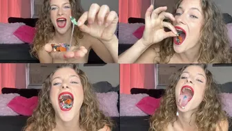 How Many Tinies Can I Fit In My Mouth? (1080P)