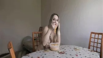 Belly Stuffing And Cum In Mouth Order A