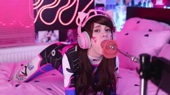 Trailer D.va (Dva) Overwatch Rides Fuck Machine