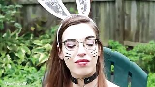 Slutty Bunny Pee's Herself