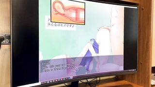 Nerd Sat Down To Play Hentai Game Dreaming Of Being Sucked Dick By A Real Girl Badgirlandbadboy