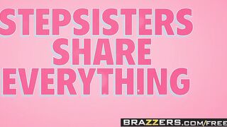 Brazzers - Teens Like It Big - Stepsisters Share Everything Scene Starring Anya Olsen Sydney Cole An