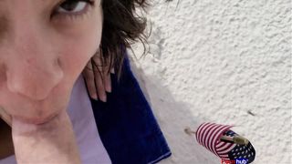 Happy 4Th Of July! Pov Beach Creampie