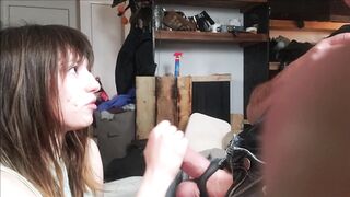 Teen Extreme Rough Blowjob Compilation With Choking, Gagging, Slapping