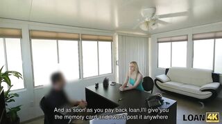 Loan4K. Horny Agent Asks Pretty Client To Satisfy His Dirty Needs