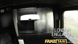 Faketaxi Lithuania Glamour Model Sucks Cock