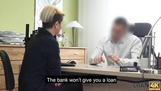 Loan4K. Curious Woman Wants Sex That Leads To Profit In Credit Agency