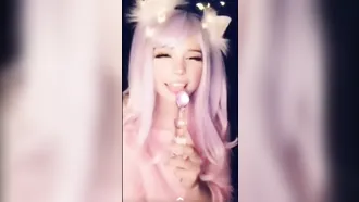 Banned Instagram Video Of Belle Delphine Playing With Glass Dildo