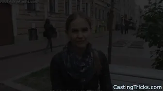 Met On The Street And Fucked In The Studio At The Casting Russian Woman With Small Breasts (With Subtitles)