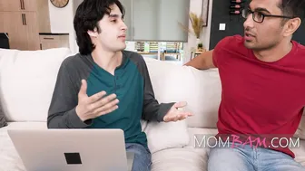 Mom Fucks Son & His Friend