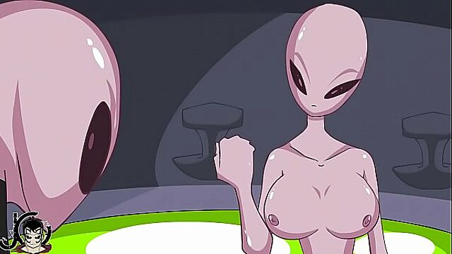 Hentai Alien Milks Cock